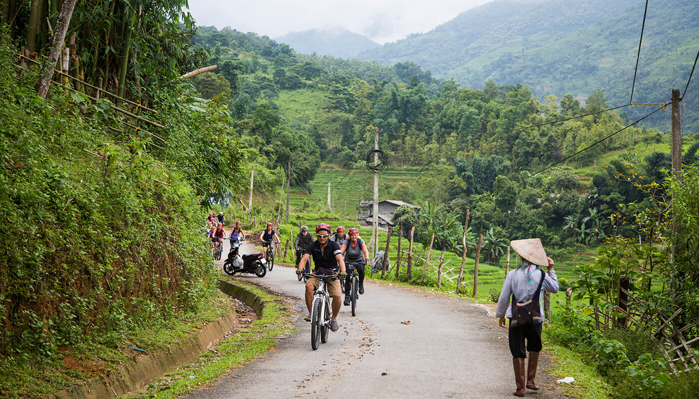 Cykeltur i Sapa