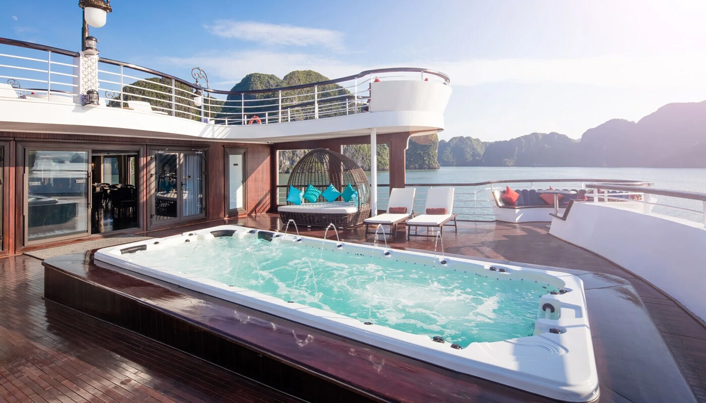 Spa på dækket