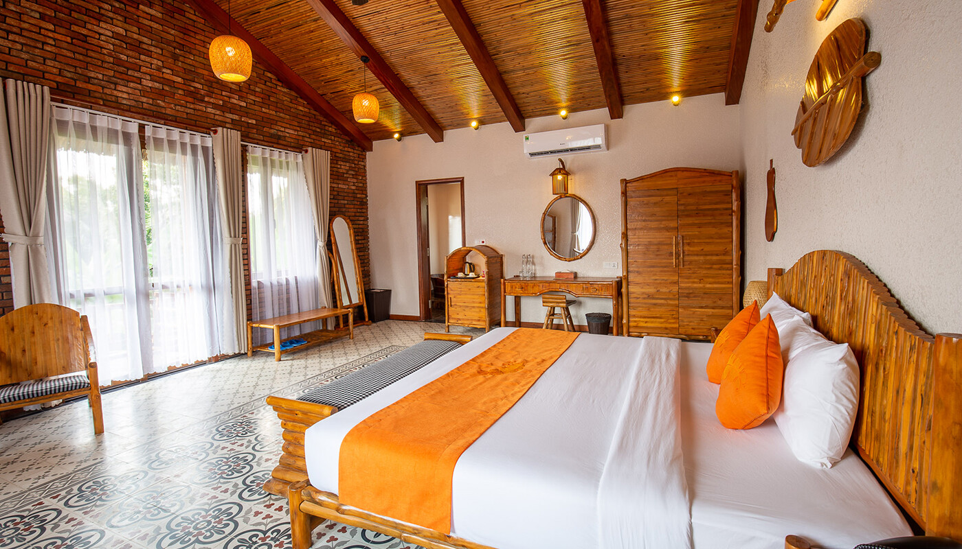 Can Tho Ecolodge værelse
