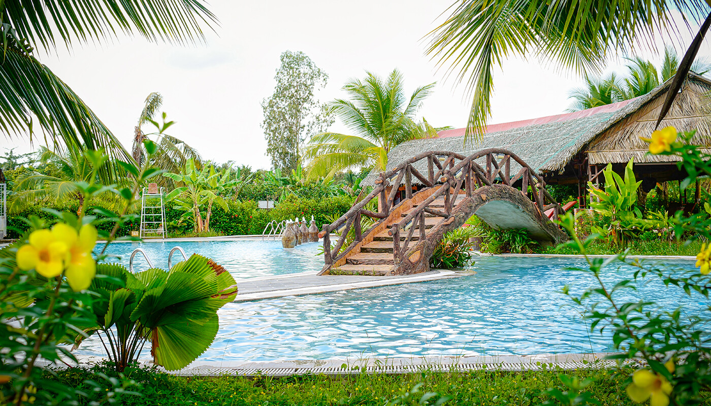 Can Tho Ecolodge pool