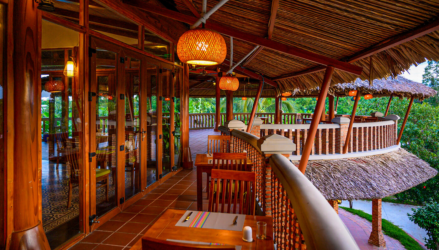 Can Tho Ecolodge restaurant