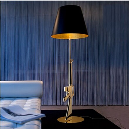 Lounge Floor Lamp Gold Flos, Blue And Gold Floor Lamp