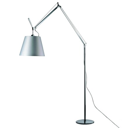 Tolomeo Mega Floor Lamp Grey Satin Artemide Tolomeo Mega Floor Lamp Grey Satin, Mega Floor Lamp
