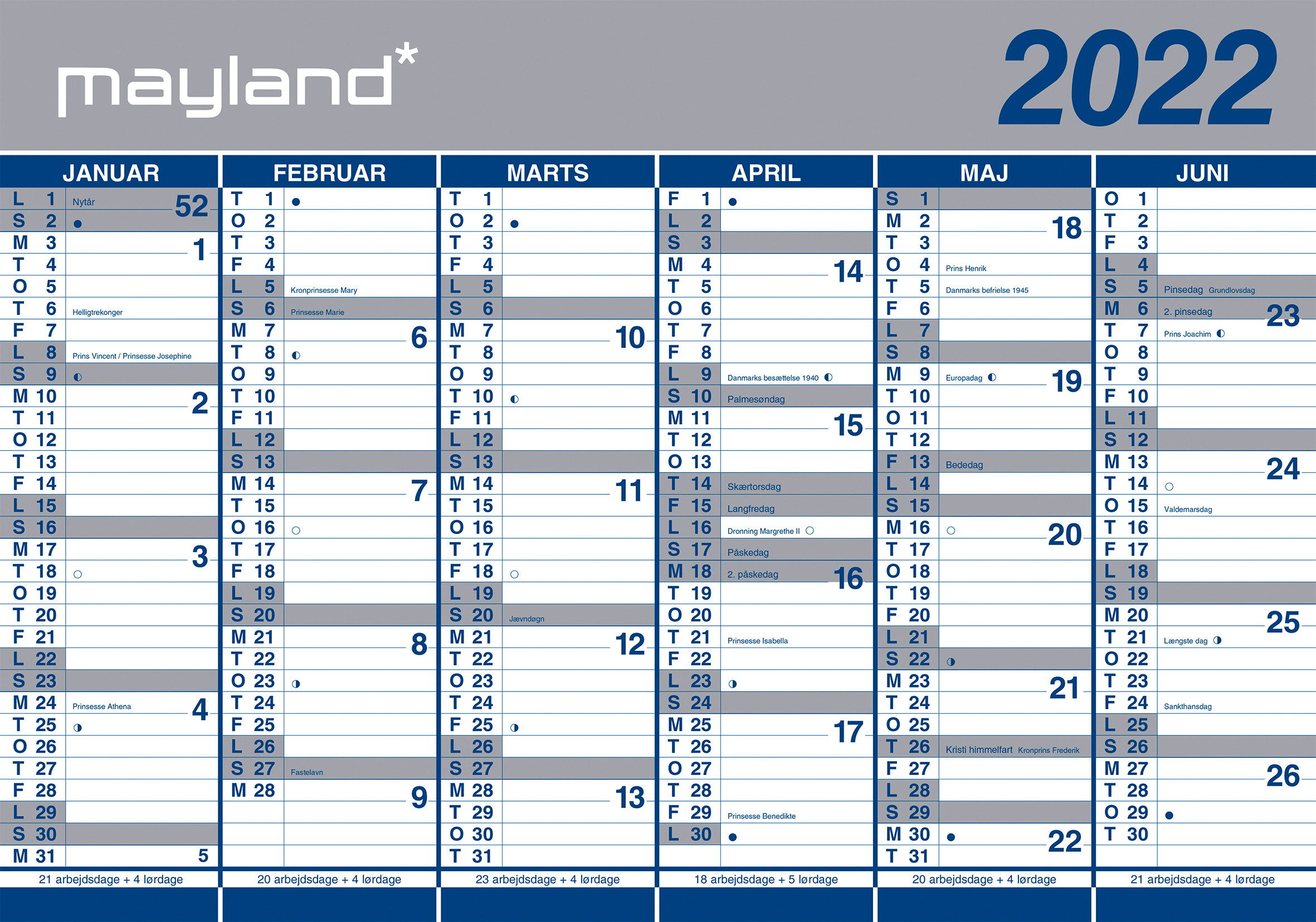 Kæmpekalender 2022 - Stort udvalg til billige priser