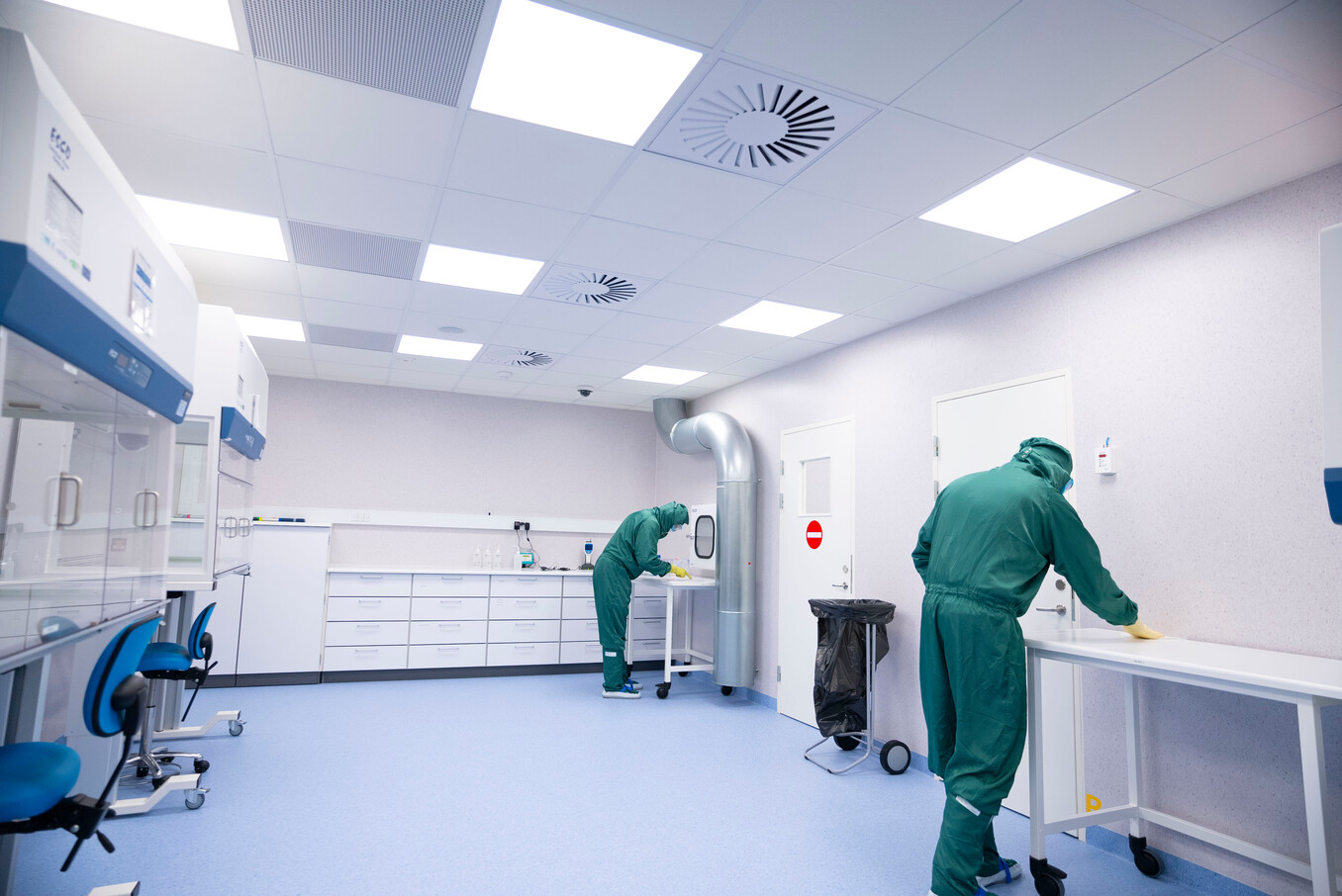 Rengøring i renrum - metoder og procedure