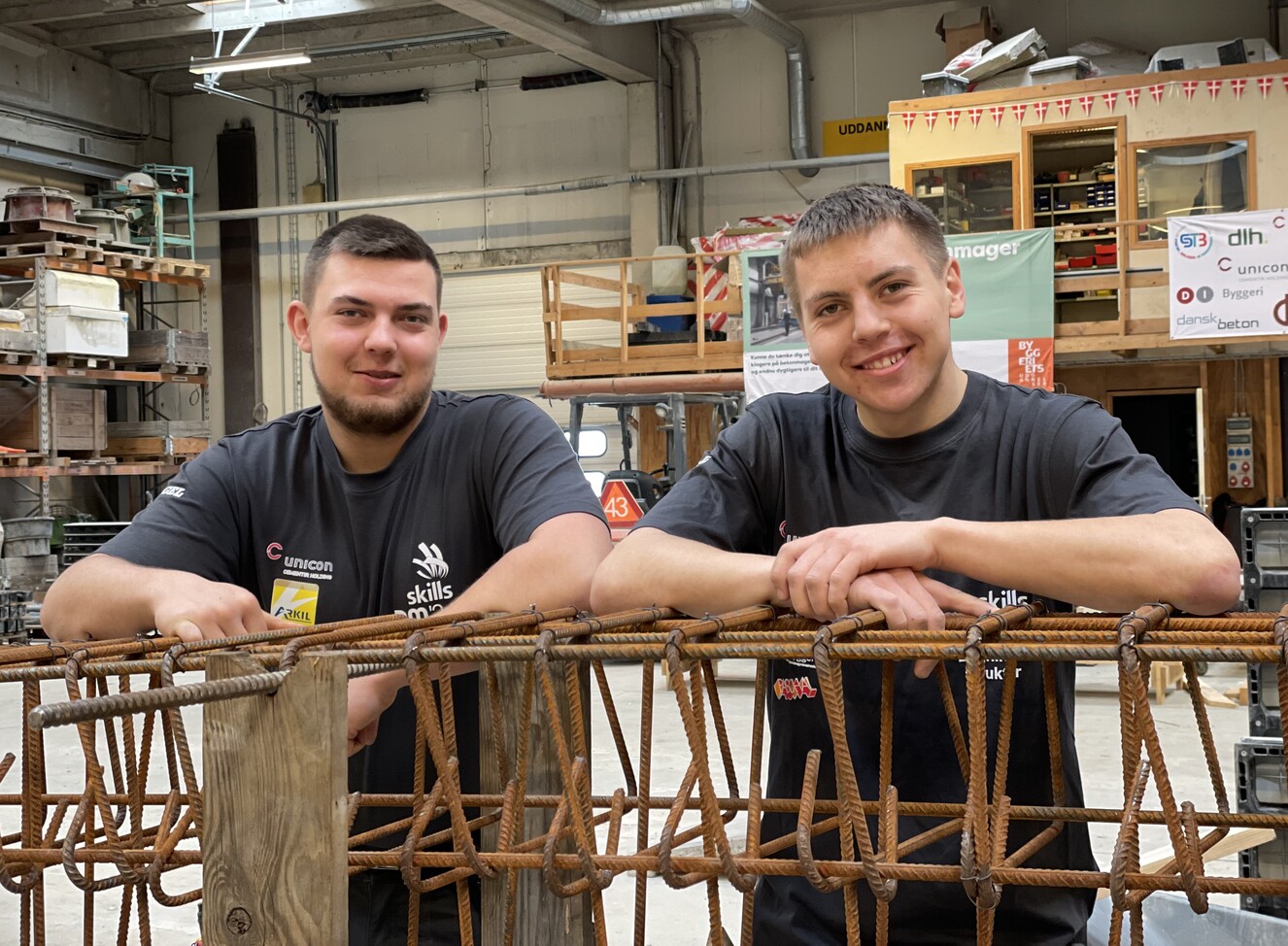 Christian_Seager_Jensen_og_Niclas_Friis_Knudsen_bygningsstrutorlaerlinge_Skills