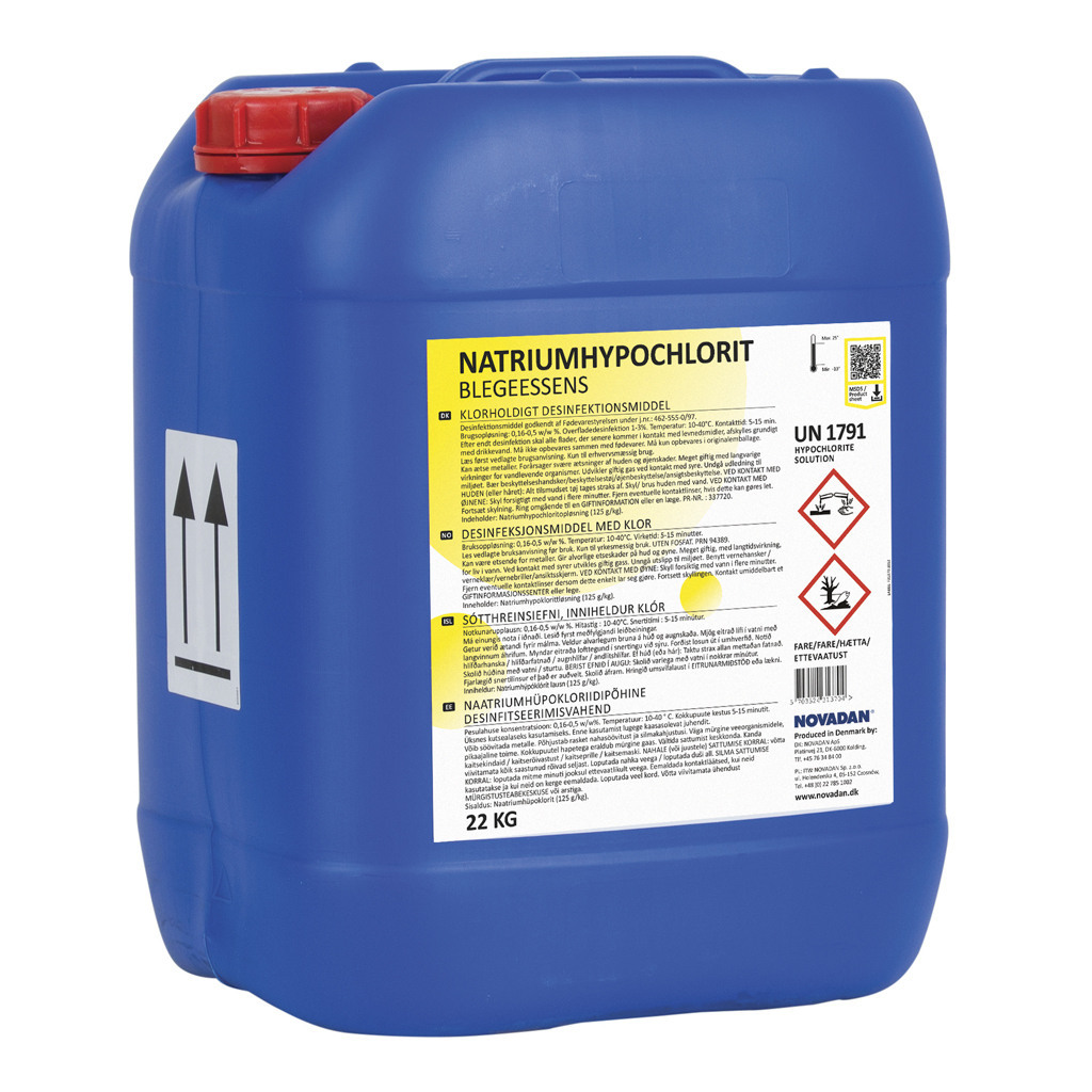 Blegemiddel Desinfektion Natriumhypochlorit 12 Kg K b Hos LINDS dk Blegemiddel Desinfektion Natriumhypochlorit 12 Kg K b Hos LINDS dk