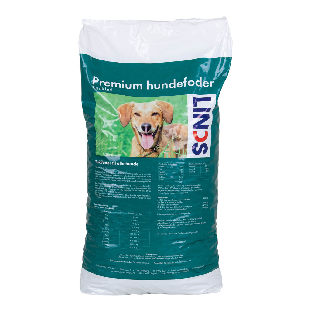 Hundefoder og Hundemad | Fuldkost tørfoder til hunde