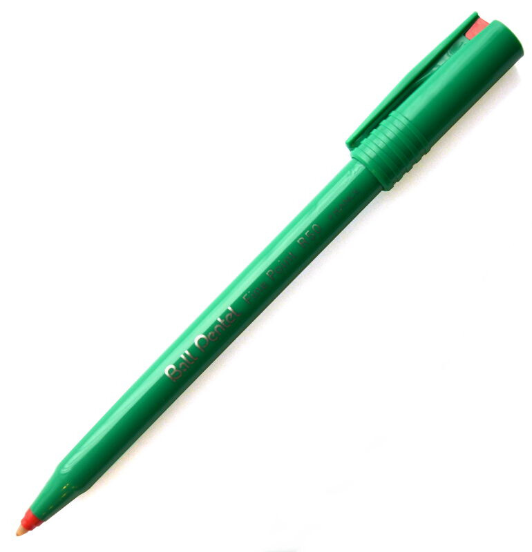 Ball Pentel Fine Point R50 kuglepen rød