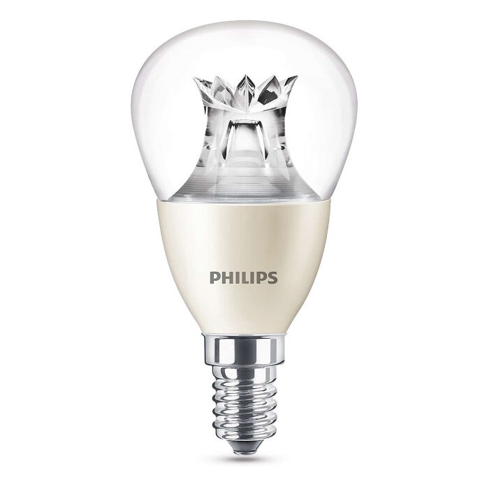 bubbel Herhaal Goedkeuring Bulb LED 6W (470lm) Crown Warmglow Dimmable E14 - Philips - Buy online