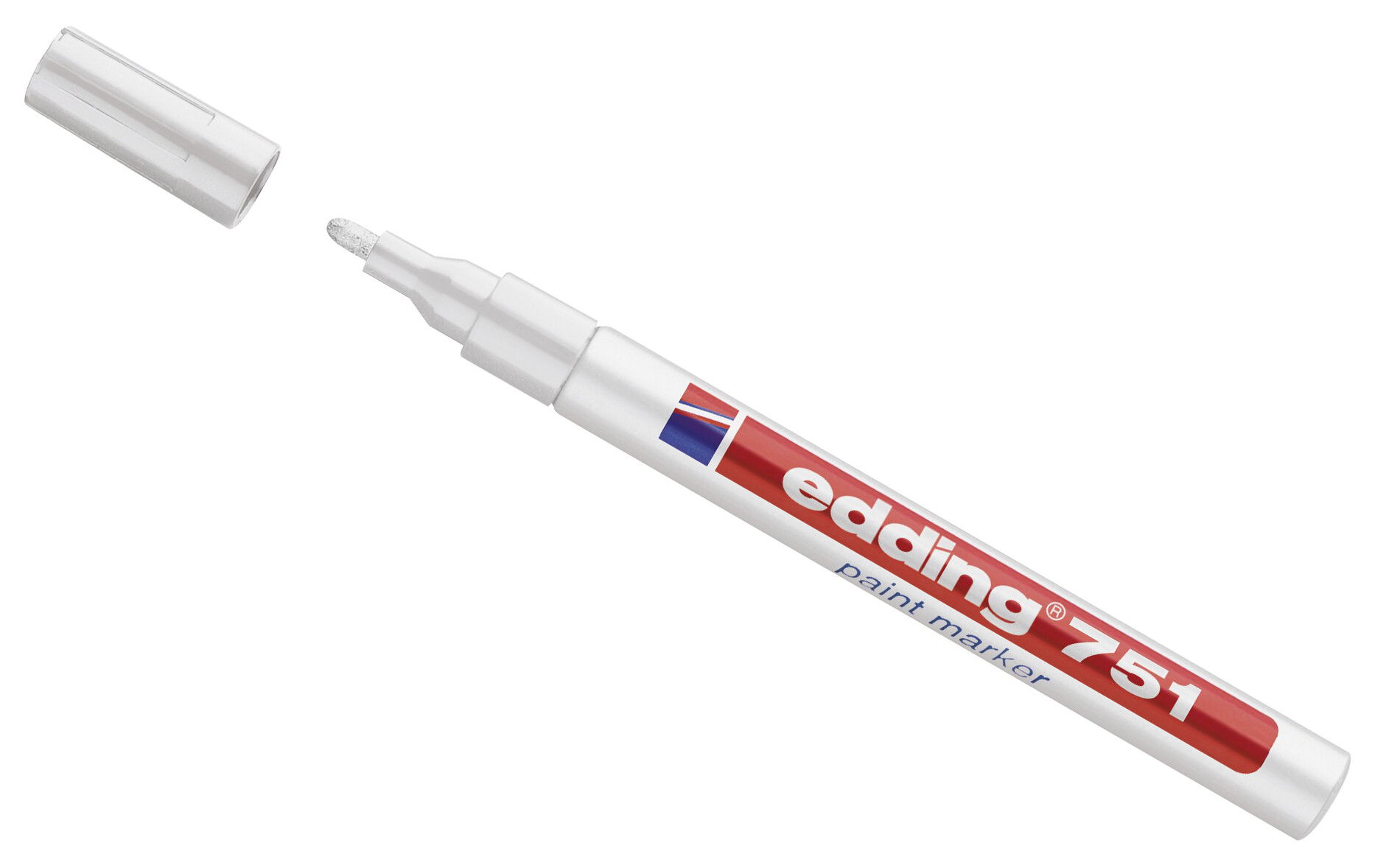 Edding 751 paint marker - hvid