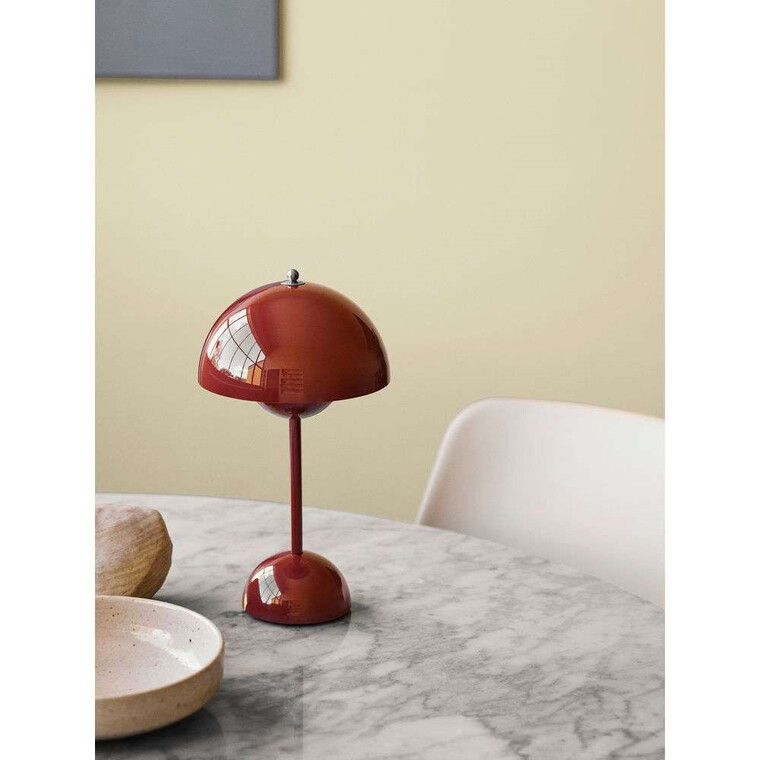 Flowerpot Vp9 Portable Table Lamp Beige, Portable Luminaire Desk Lamps