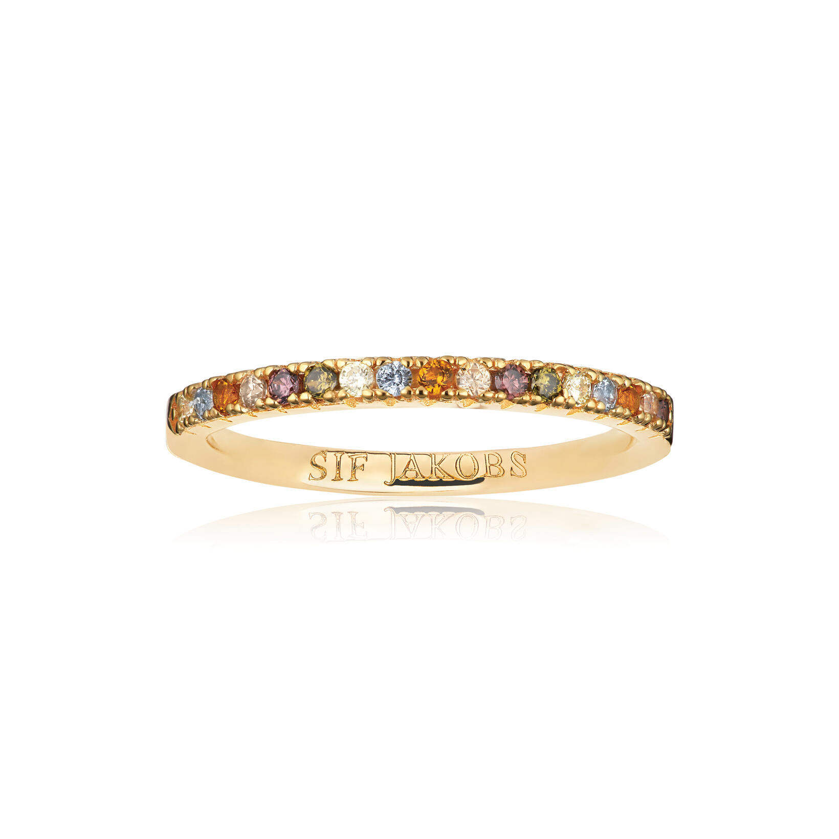 Sif Jakobs Orecchini A Cerchio In Argento 925 Con Zirconi - 32019262 - Elegante Confezione Regalo