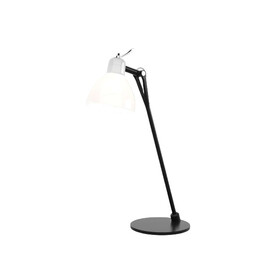 Mose Gentage sig Politistation Luxy Glam T0 Table Lamp Black/Glossy White - Rotaliana - Buy online
