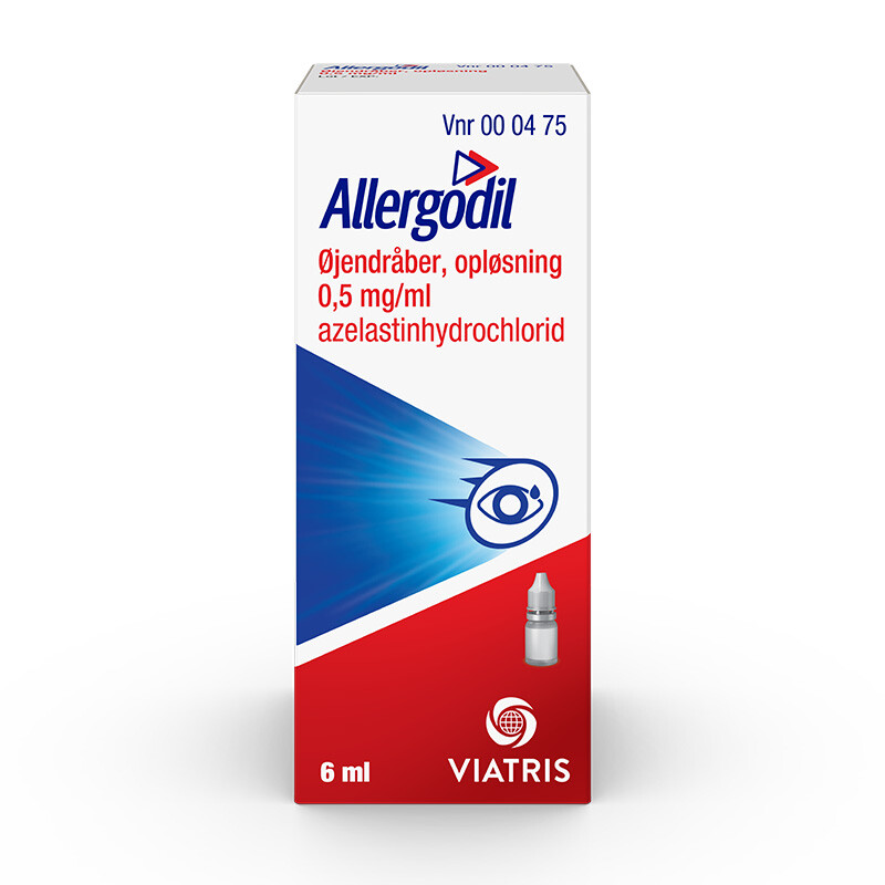 Mispend Sømand ketcher Allergodil øjendråber mod allergi 0,05%, 6 ml
