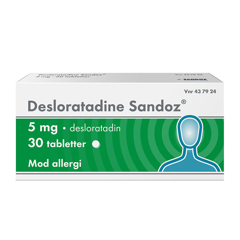 "Sandoz" mg mod allergi | Køb på mitliv.dk