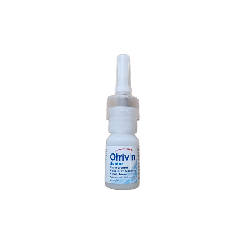 Otrivin Jr. næsespray. 0.5 / ml. | Køb på mitliv.dk