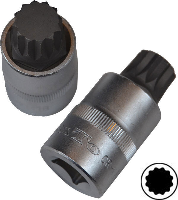 BaTo 1/2” kort stifttop XZN M14