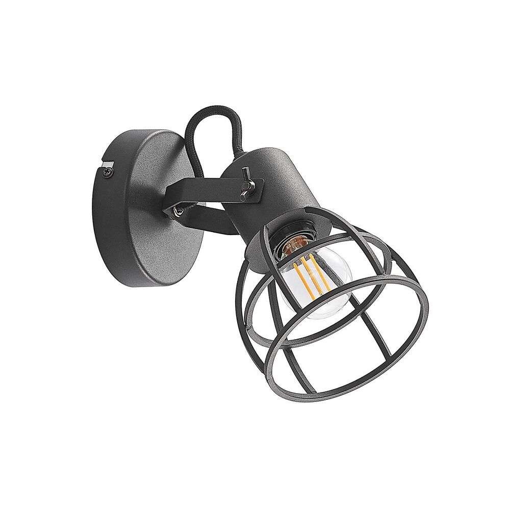 Flintos Wall Lamp Black Lindby - Buy online