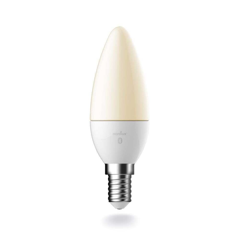 herwinnen Superioriteit Streng Bulb Smart E14 LED Candle (430 lm) White - Nordlux - Buy online