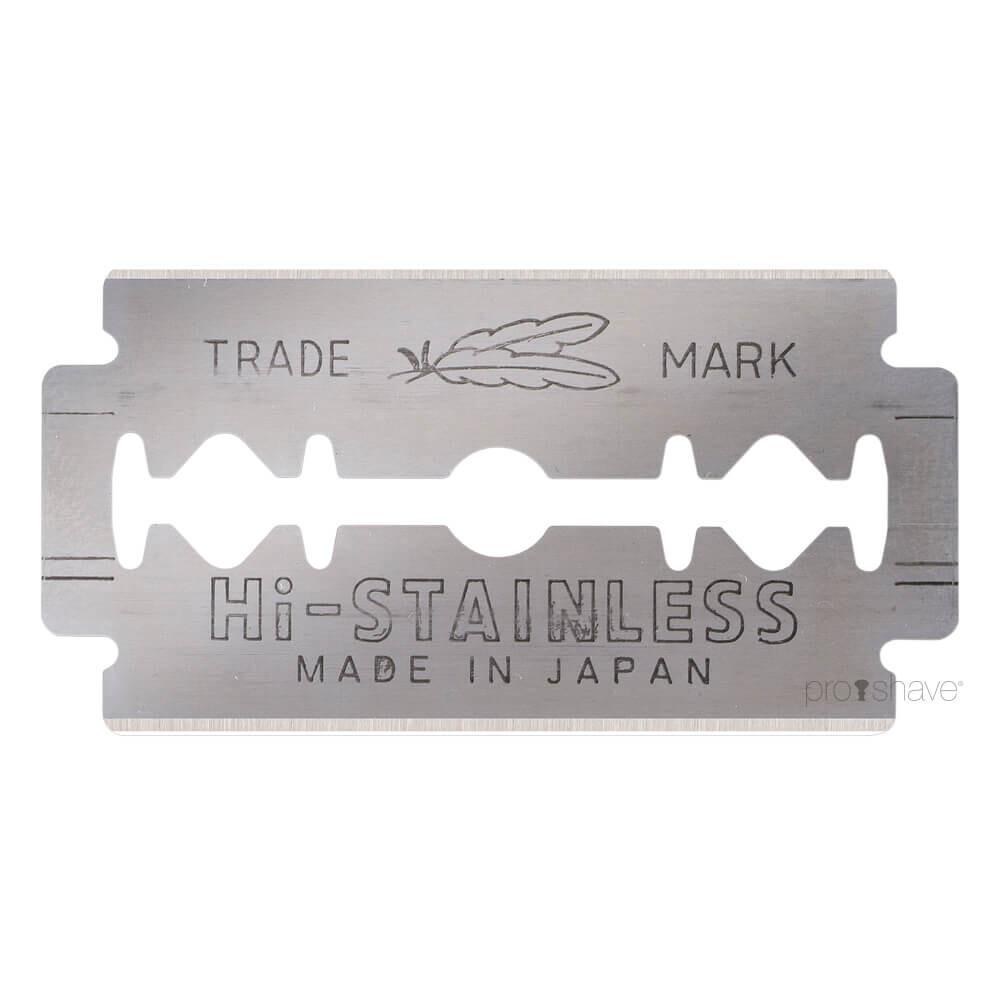 DEBarberblade 10 stk. New HiStainless fra Feather