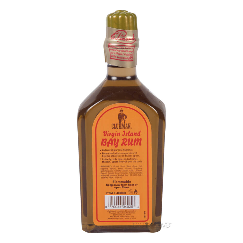 Bay Rum Virgin Island i 177 ml. fra Pinaud Clubman