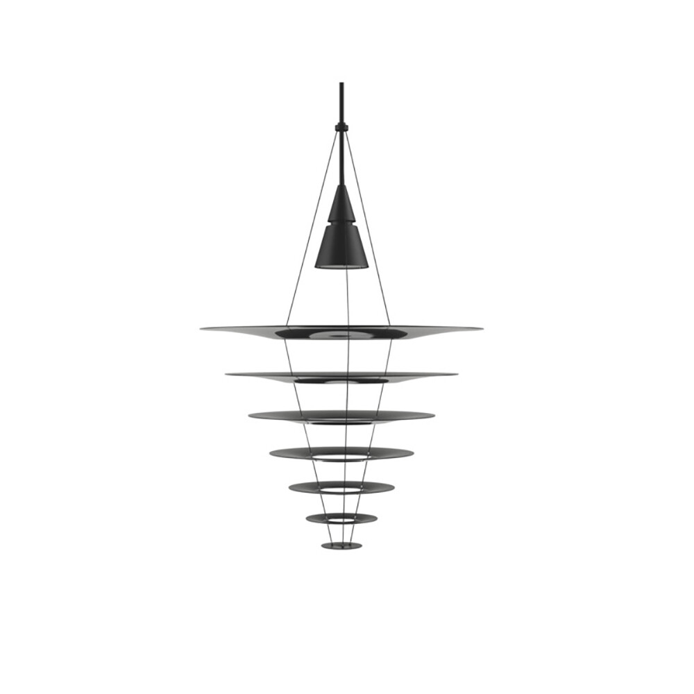 kandidatgrad Forsømme Lake Taupo Enigma 825 Pendant Black - Louis Poulsen - Buy online