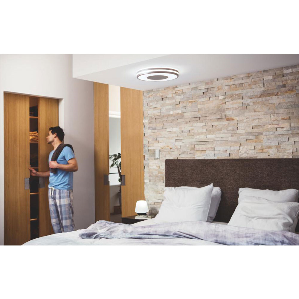 Instrueren Ontdooien, ontdooien, vorst ontdooien hout Being Ceiling Lamp White Amb. Alu - Philips Hue - Buy online