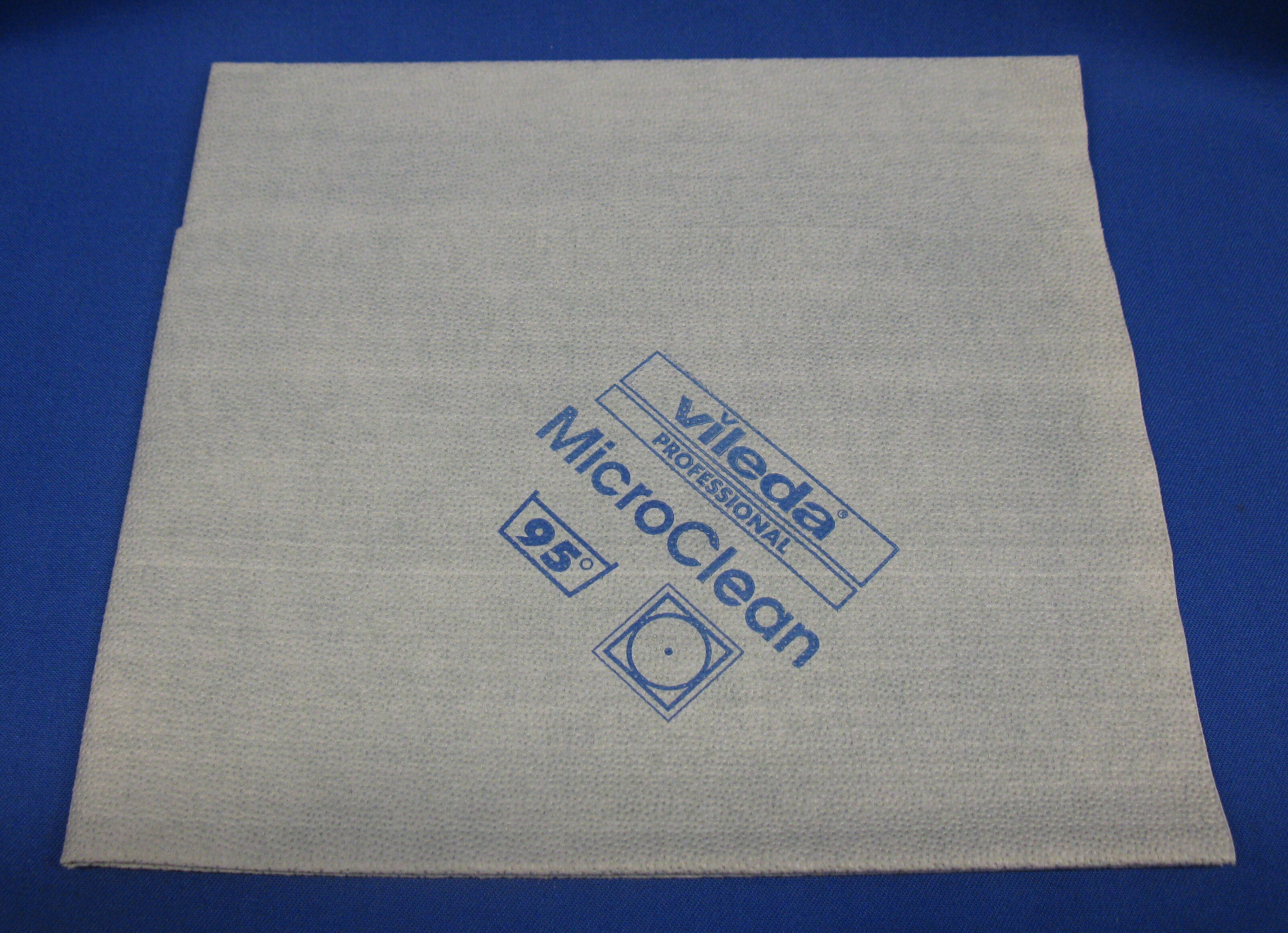 Vileda MicroClean Plus - Panno in microfibra, 40 x 45 cm, 5 pezzi, colore: Blu