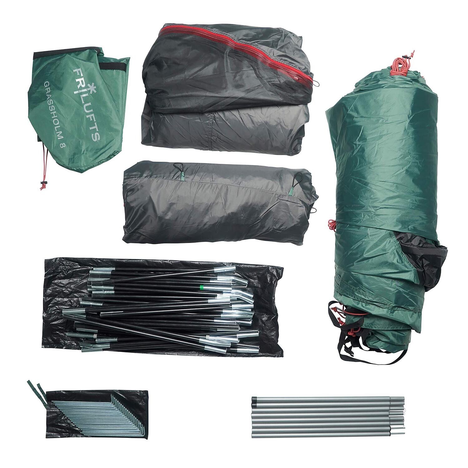 Frilufts Grassholm 8 familietelt til 8 personer