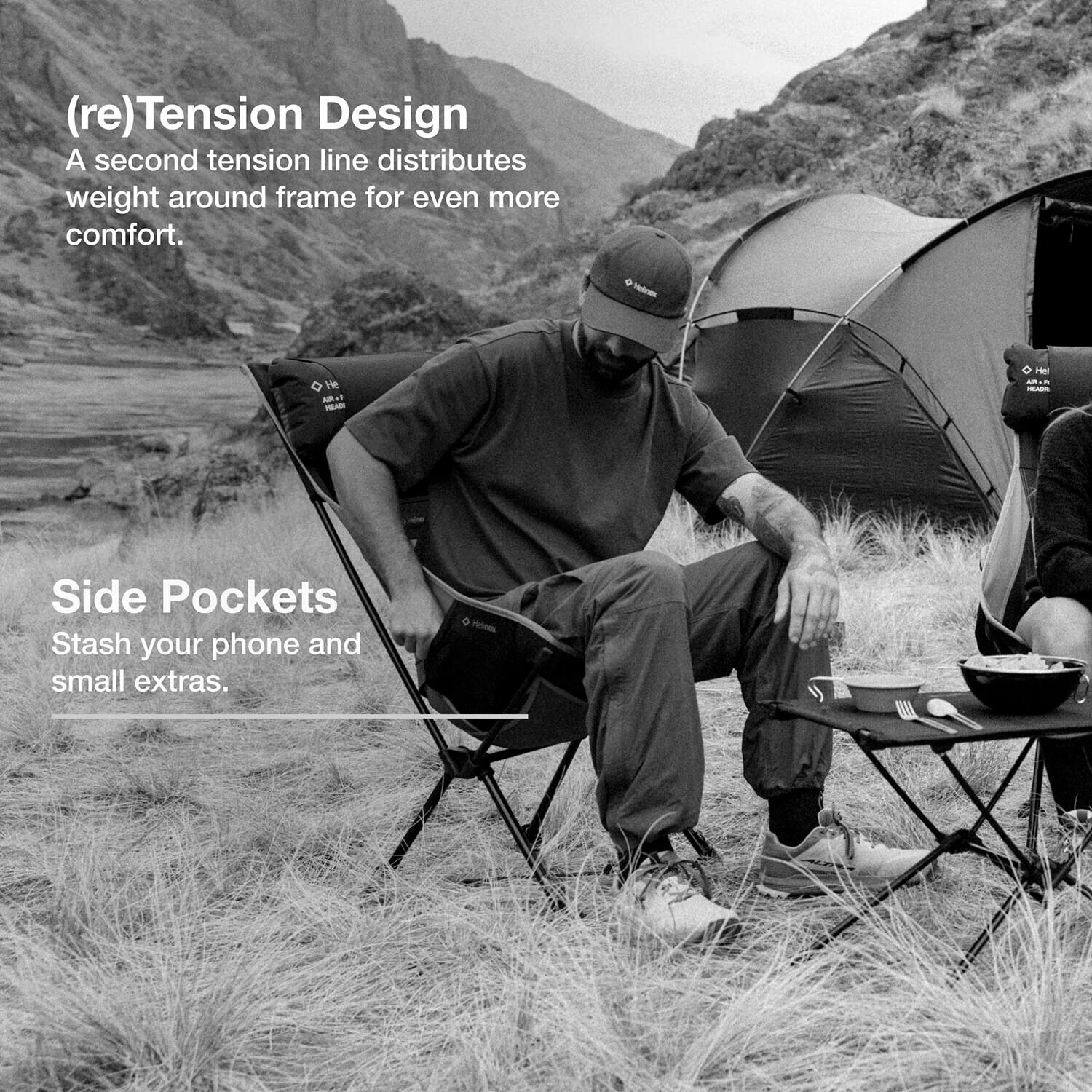Helinox Sunset Chair campingstol med højt ryglæn