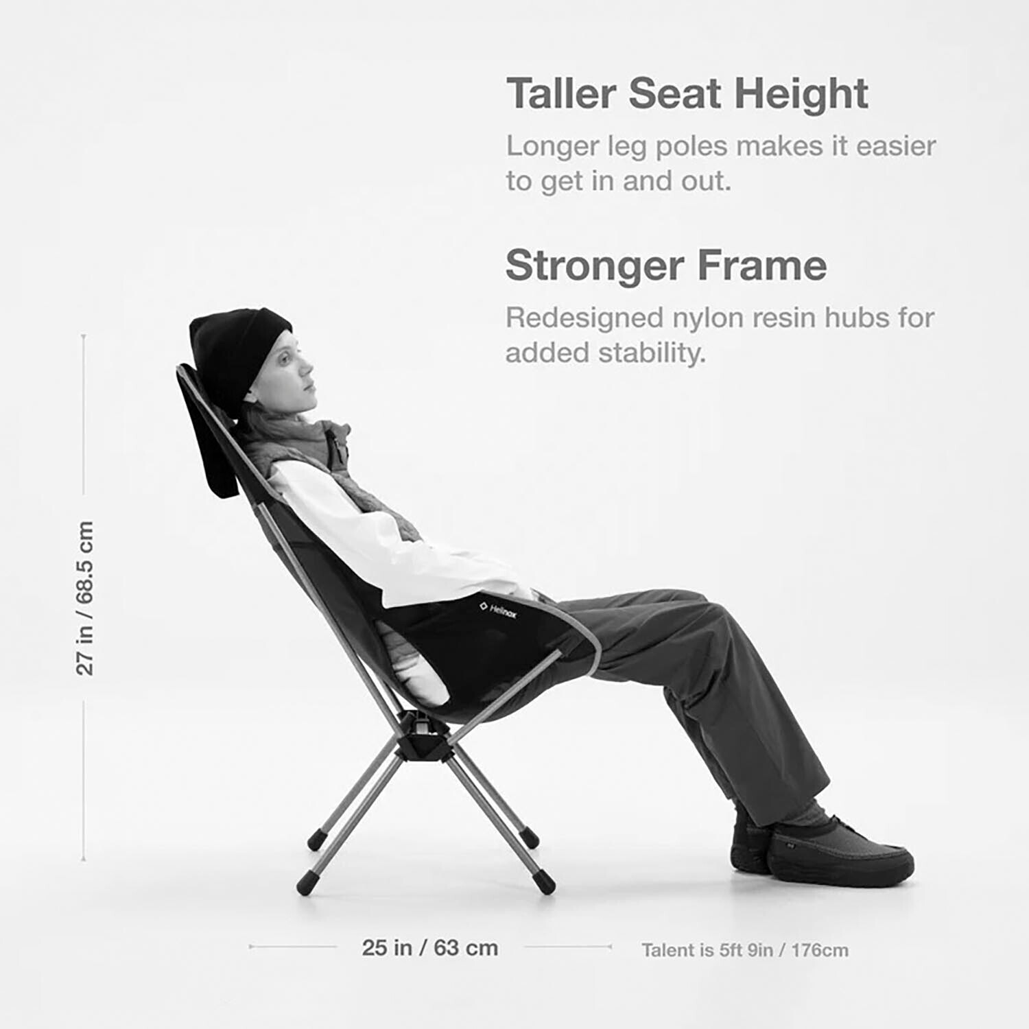 Helinox Sunset Chair campingstol med højt ryglæn
