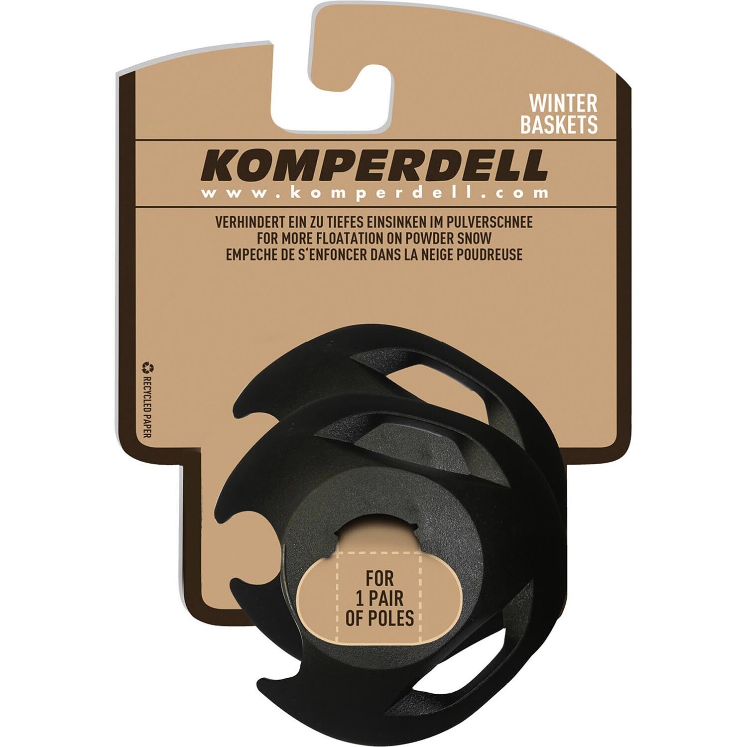 Komperdell UL Vario FXP trugtallerkener, 2 stk.