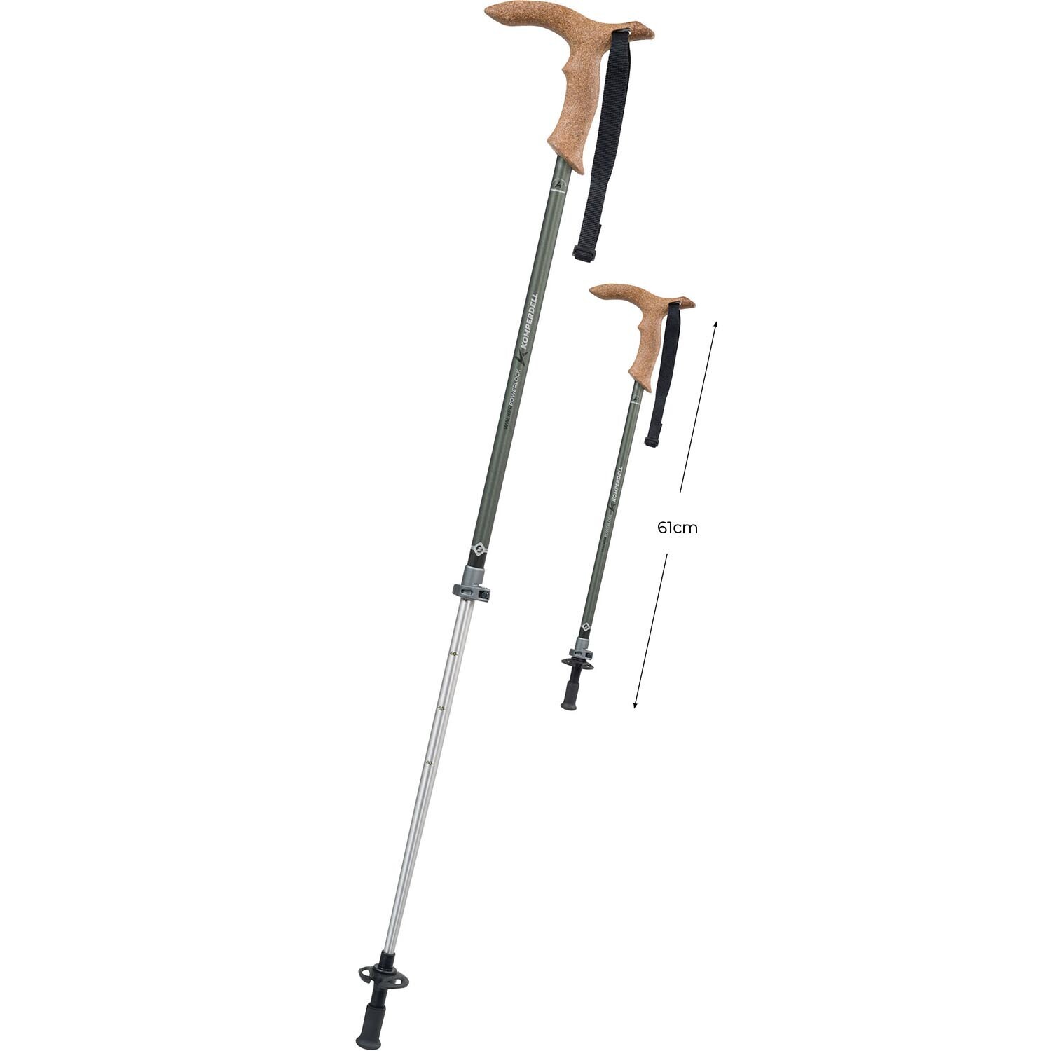 Komperdell Walker Powerlock gangstav, 85-100 cm