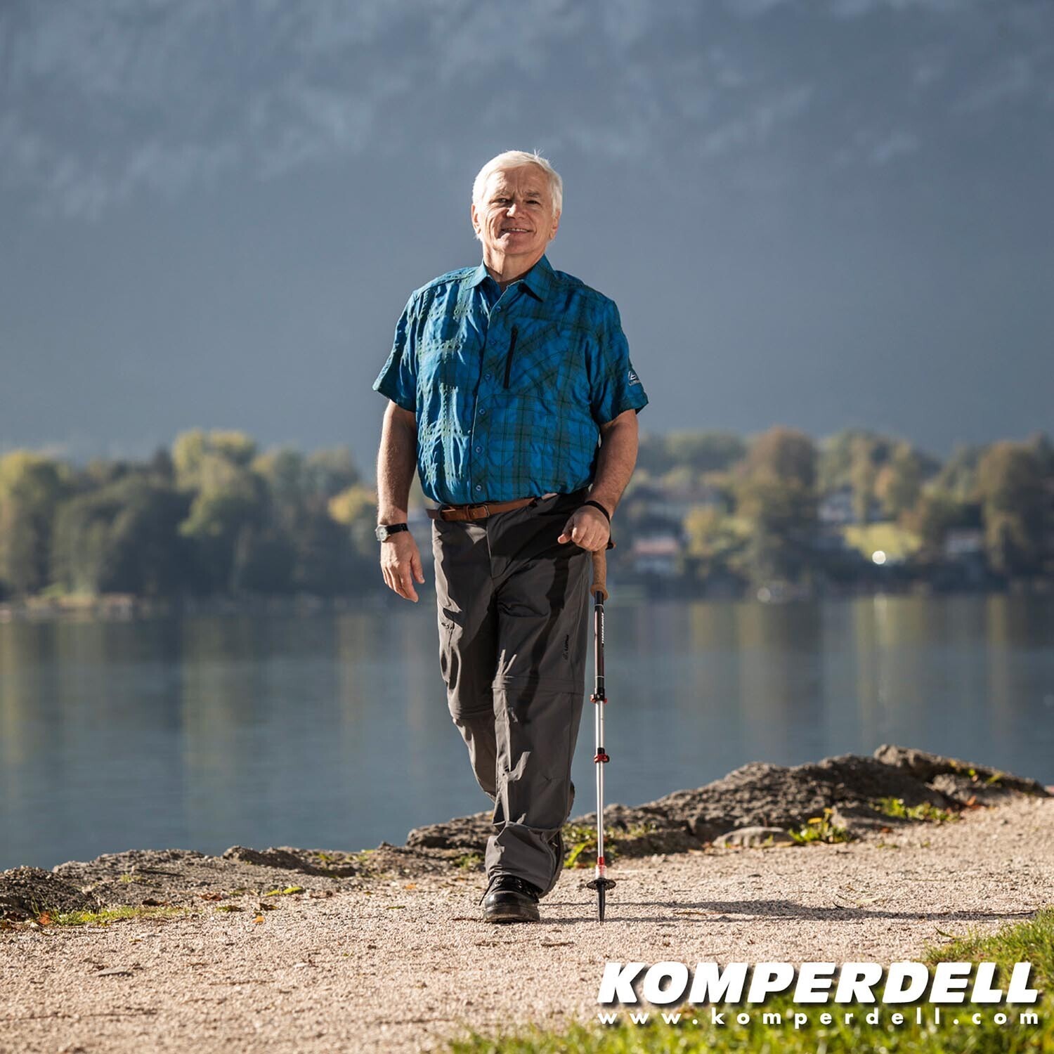 Komperdell Walker Powerlock gangstav, 85-100 cm