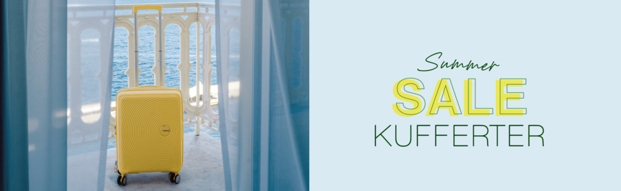 Summer Sale kufferter på tilbud