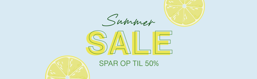 Summer Sale tilbudsbanner