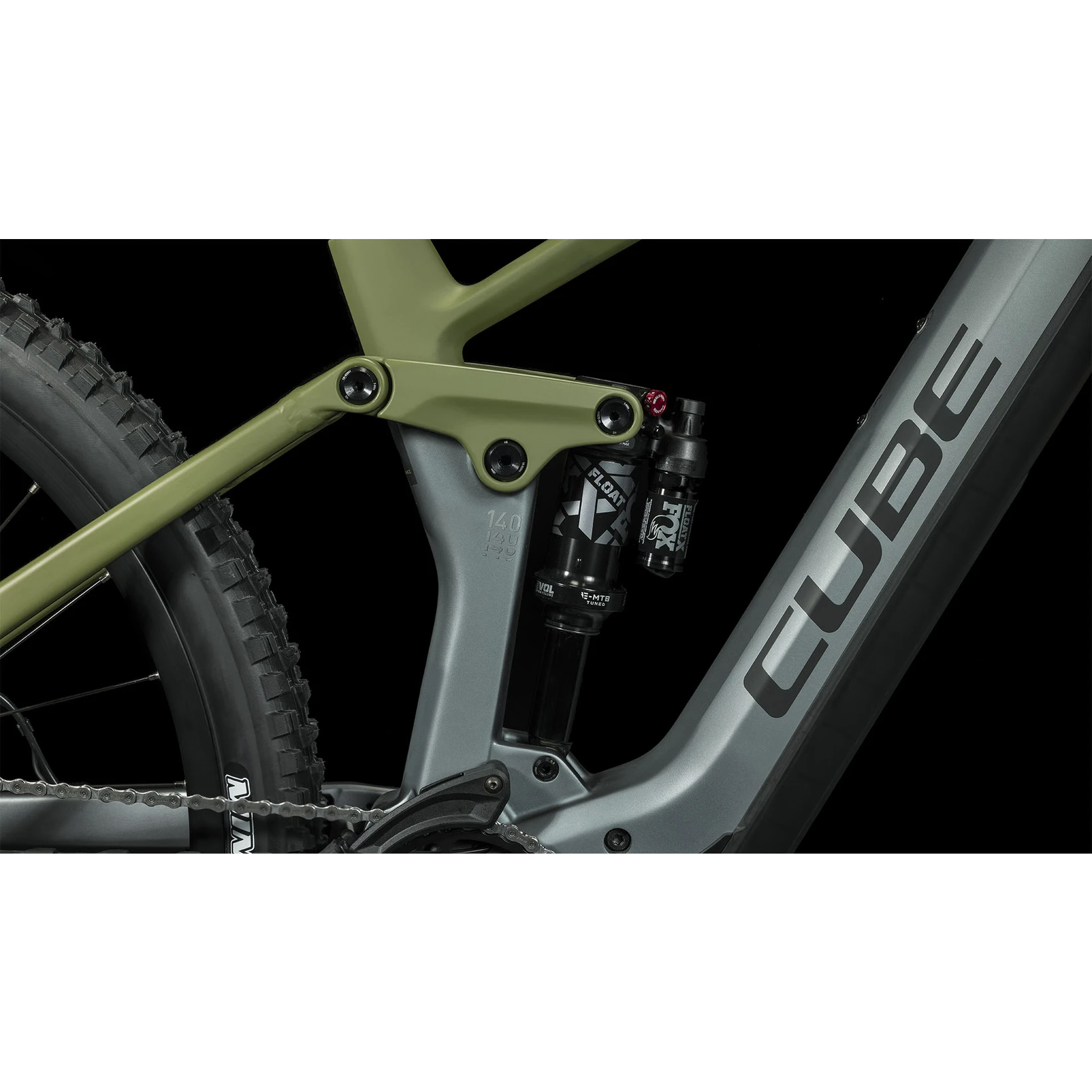 Kob eMTB bomben Cube Stereo Hybrid 140 HPC TM 750 her