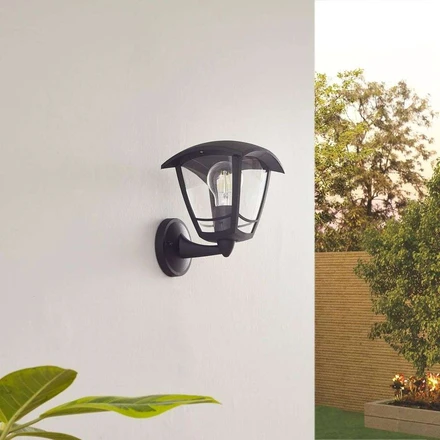 Isidoro Outdoor Wall Lamp Black Lindby Buy online