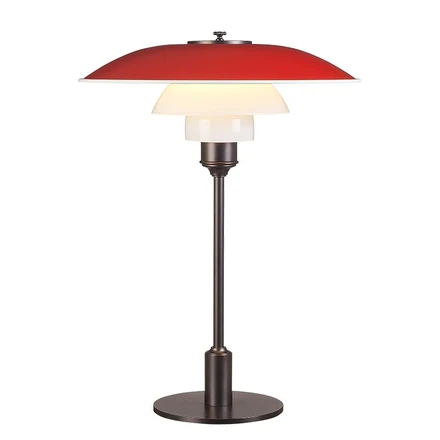 Soak Præfiks Regnskab PH 3½-2½ Table Lamp Red - Louis Poulsen - Buy online