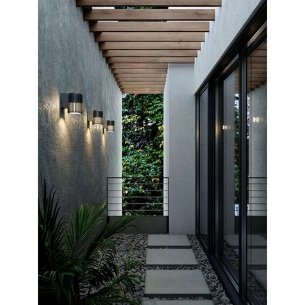 Aludra Outdoor Wall Lamp Black - Nordlux - Buy online