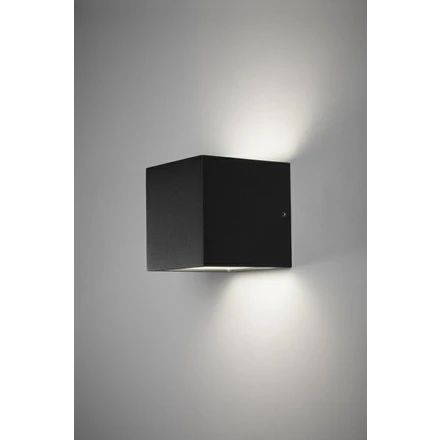 foragte charme Reklame Cube XL Outdoor Wall Lamp Up/Down Black - Light-Point - Buy online