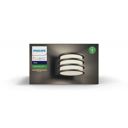 Lucca Outdoor Wall Lamp Hue White Antracit Philips Hue Buy online