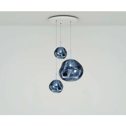 Melt Trio Round LED Pendant Smoke Tom Dixon Buy online