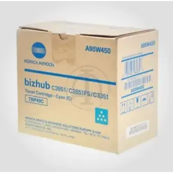 Print-Klex Toner Compatibile Ciano Per Konica Minolta Bizhub C3351/C3851 – TNP49C