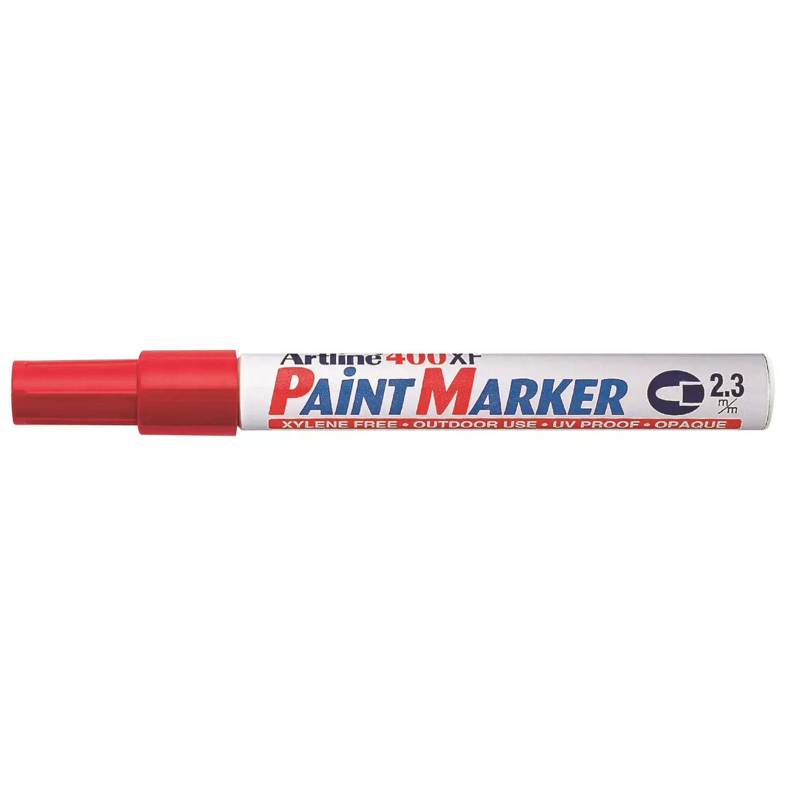 Paint marker - Artline 400XF - Rød - 2,3 mm rund spids - Permanent ...