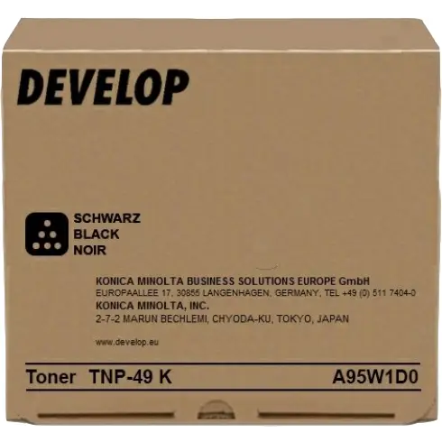 Develop TNP49K Sort toner 13K - Køb billigt på Grafical.dk