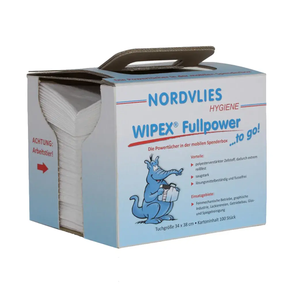 WIPEX-FULLPOWER Aftørringsklude i box