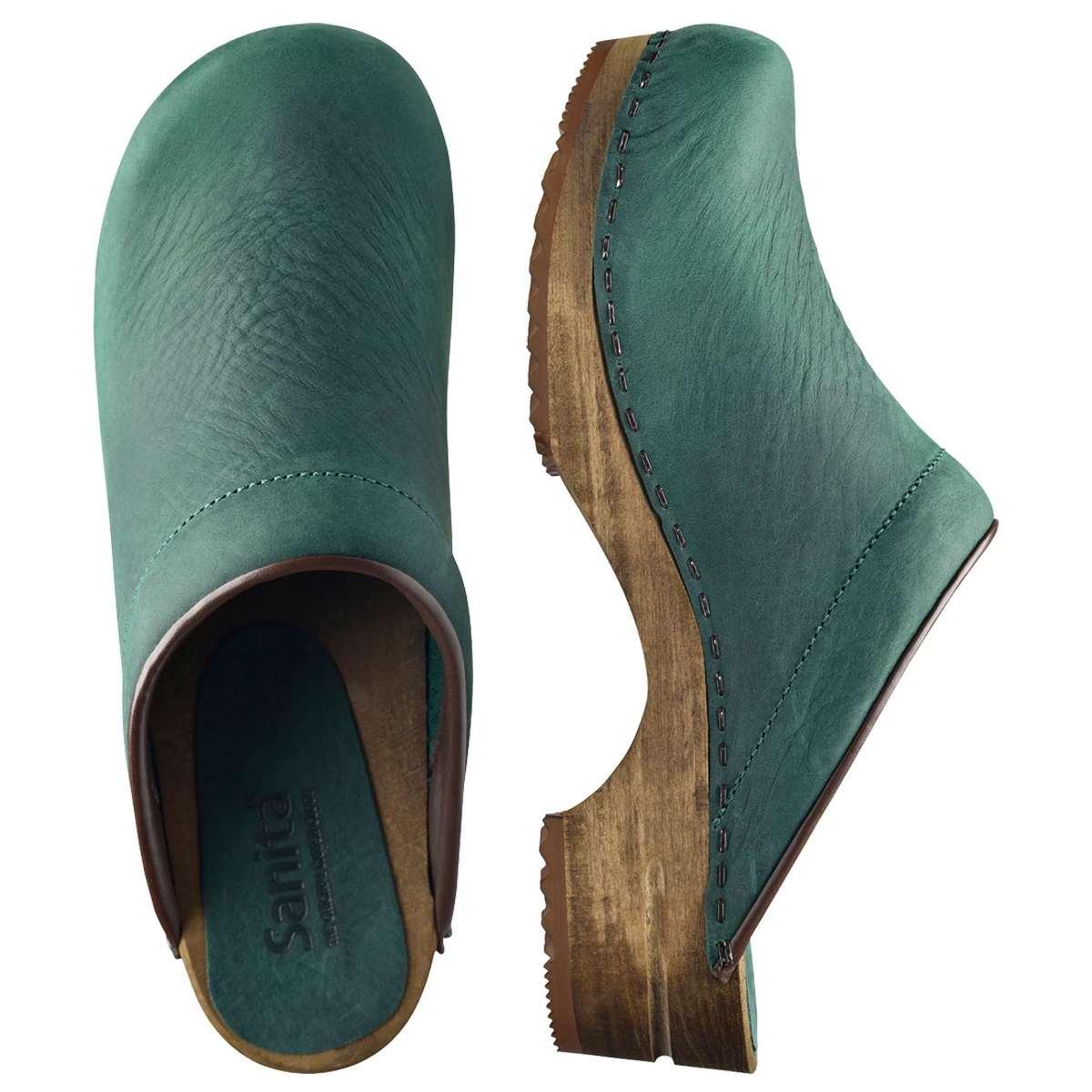 Sanita Chrissy Clogs 1200009W 77 Green Price 42.45 Sanita