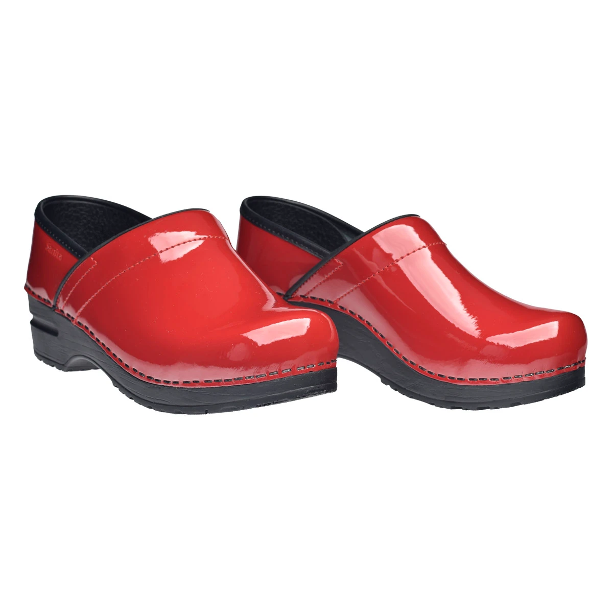Sanita Original Patent Clogs 457406W 4 Red